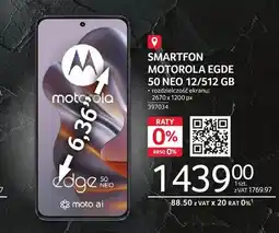 Selgros Smartfon MOTOROLA Edge 50 Neo 12/512GB 6,36 oferta