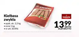 Makro Kiełbasa zwykła Sokołów oferta