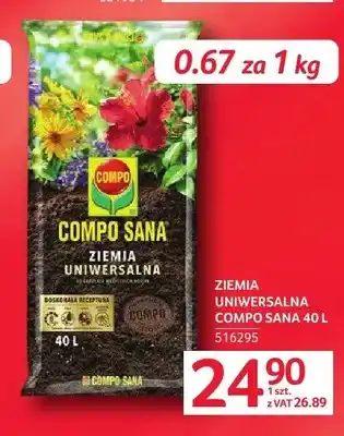 Selgros Ziemia uniwersalna Compo Sana oferta