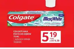 Selgros Pasta do zębów Colgate Max oferta