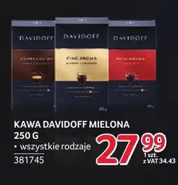 Selgros Kawa mielona Davidoff oferta