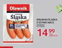 Selgros Kiełbasa Śląska z Szynki Olewnik oferta
