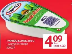 Selgros Twaróg klinek Piątnica półtłusty oferta