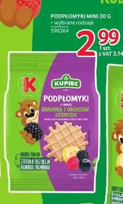 Selgros Podpłomyki mini o smaku banana i owoców leśnych Kupiec oferta