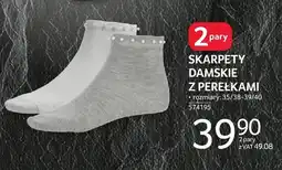 Selgros Skarpety damskie z perełkami MEXX 2-pak oferta