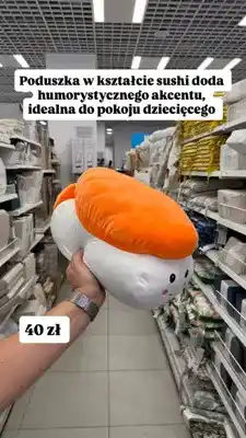 Pepco Poduszka w kształcie sushi oferta