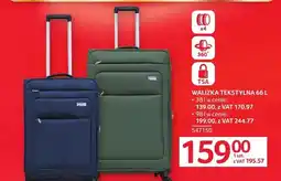 Selgros Walizka tekstylna oferta