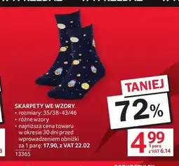 Selgros Skarpety we wzory oferta