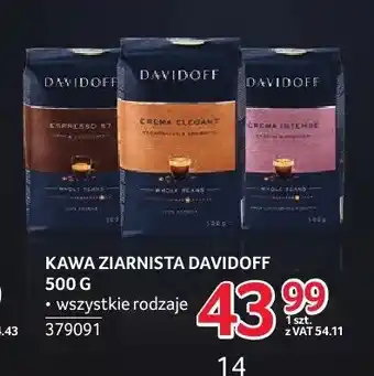 Kawa ziarnista Davidoff