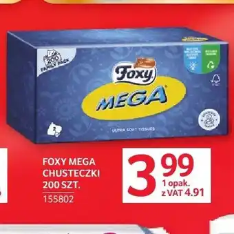 Selgros Chusteczki FOXY Mega oferta