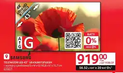 Selgros Telewizor Samsung oferta