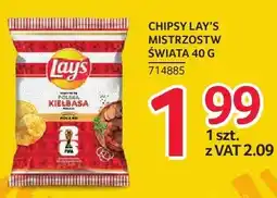 Selgros Chipsy Lay's Mistrzostw Świata Polska Kiełbasa oferta