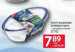 Selgros Filety śledziowe w sosach Lisner oferta