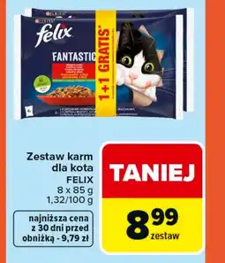 Carrefour Market Zestaw dla kota Felix oferta