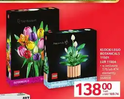 Selgros Klocki LEGO Botanicals 11501 oferta