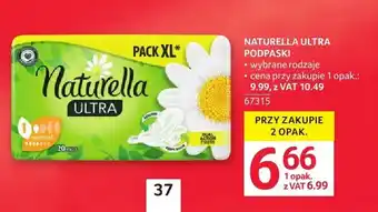 Selgros Podpaski NATURELLA Ultra oferta