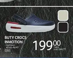 Selgros Buty CROCS INMOTION oferta