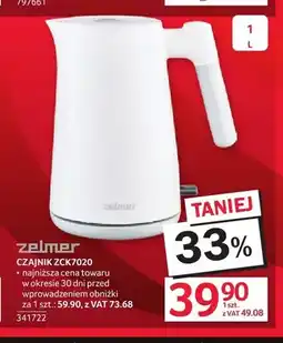 Selgros Czajnik zelmer ZCK7020 oferta