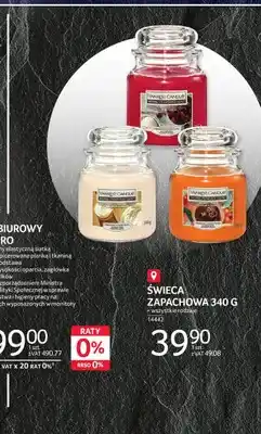 Selgros Świeca zapachowa Yankee Candle oferta