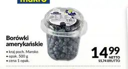 Makro Borówki amerykańskie Maroko oferta