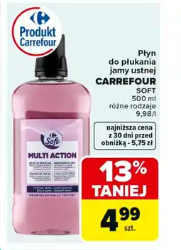 Carrefour Market Płyn do płukania jamy ustnej Carrefour oferta