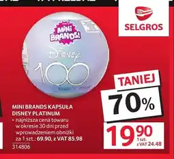Selgros Mini Brands kapsuła Disney Platinum oferta