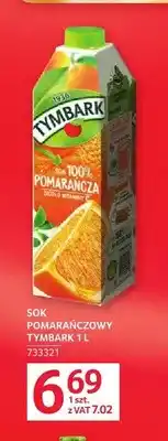 Selgros Sok pomarańczowy Tymbark oferta