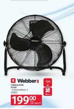 Selgros Cyrkulator Webber FF500 120W 50cm oferta