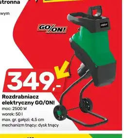 Bricomarche Rozdrabniacz elektryczny GO/ON! moc: 2500W oferta