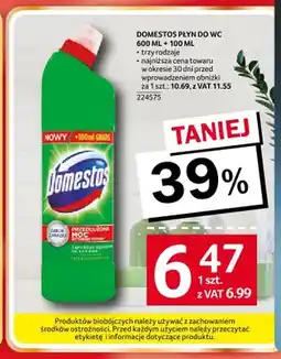 Selgros Płyn do WC Domestos oferta