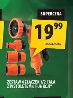 Arhelan Zestaw 4 złączek 1/2 cala z pistoletem 6 funkcji oferta