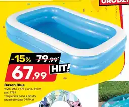 Bricomarche Basen Blue wym. 262x175 x wys. 51cm poj oferta