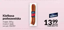 Makro Kiełbasa podwawelska Krakus oferta