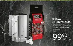 Selgros Zestaw do rozpalania Weber oferta
