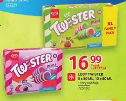 Selgros Lody Twister mini mallow 8-pak oferta