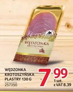 Selgros Wędzonka krotoszyńska plastry ZMB Białystok oferta