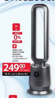 Selgros Wentylator wieżowy PROFI CARE PC-TVL 3152 50W oferta
