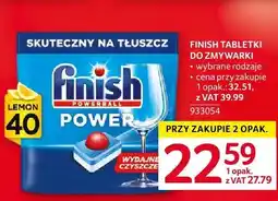 Selgros Tabletki do zmywarki Finish Power oferta