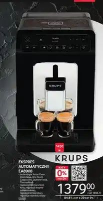 Selgros Ekspres automatyczny KRUPS EA8908 1450W oferta