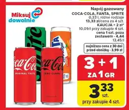 Carrefour Napój gazowany Coca-Cola Original Taste oferta