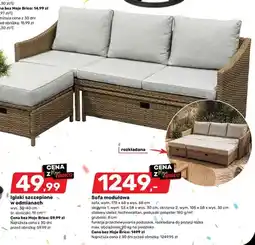 Bricomarche Sofa modułowa technorattan oferta