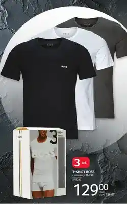 Selgros T-shirt BOSS 3-pak oferta