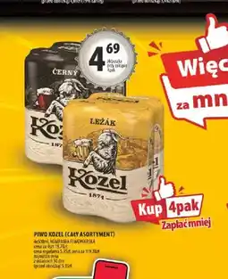 Arhelan Piwo Kozel Černý 4-pak oferta