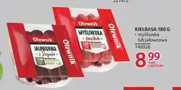 Selgros Kiełbasa Myśliwska sucha Olewnik oferta