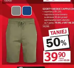 Selgros Szorty męskie CAPPUCCINO oferta