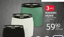 Selgros Bokserki męskie MEXX 3-pak oferta