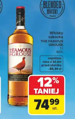 Carrefour Market Whisky Famous Grouse oferta