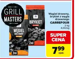 Carrefour Market Brykiet drzewny Carrefour oferta
