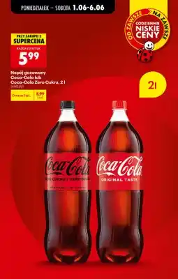 Biedronka Napój gazowany Coca-Cola oferta