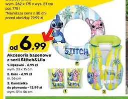 Bricomarche Rękawki basenowe z serii Stitch&Lilo wym. 23x15cm oferta